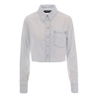 Patrizia Pepe Camicia/Blouse - female - Patrizia Pepe - Shirts - Blue - L - Blouses & Shirts