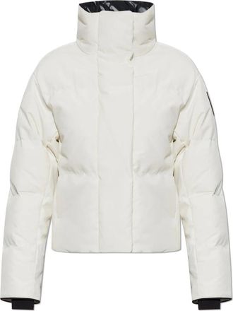 Canada Goose Grandview Cropped Jacket - Dames - Gewatteerde jassen - Wit - XL - Katoen - Jassen