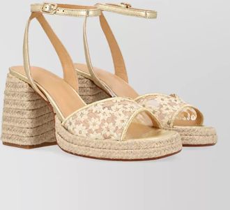 Castaner leather platform sandals