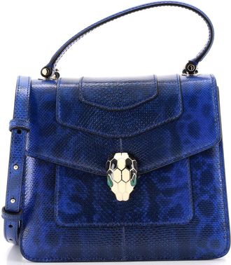 Bulgari Serpenti Forever Top Handle Bag Karung Small