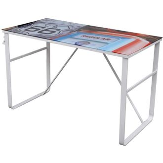 vidaXL Vidaxl - Escritorio Rectangular Con Superficie Con Imagen