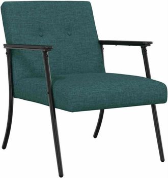 vidaXL Armchair Dark Green 59 x 75 x 78 cm Fabric vidaXL