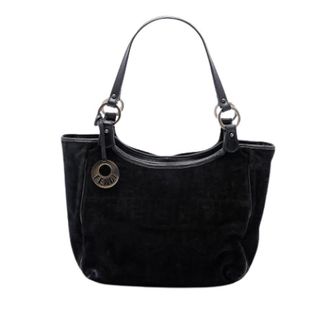 Fendi Pre-owned The Chef Tote Bag - Dames - Pre-owned - Zwart - Maat: ONE Size Leer