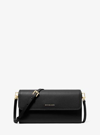 Michael Kors Jet Set Small Pebbled Leather Smartphone Crossbody Bag