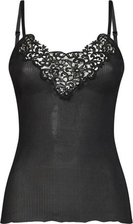 Saint Laurent Tops, Dames, Zwart, M, Sleeveless Tops