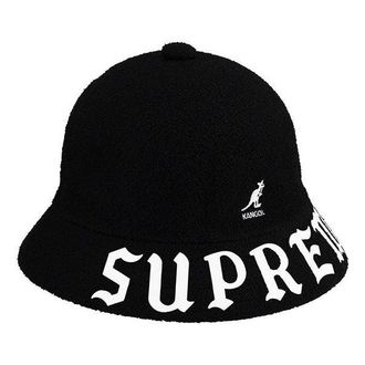 SUPREME x Kangol Bermuda Casual Hat Black White SUP-SS20-703