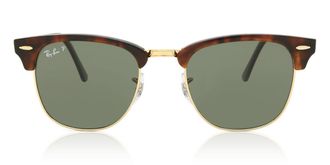 Ray-Ban RB3016/S Clubmaster Polarized 990/58 Mens Sunglasses Tortoiseshell Size 51