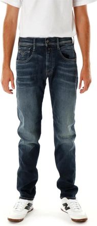 Replay Anbass Slim-Fit Jeans - Heren - Slim Fit Jeans - Blauw - W32 L34 - Denim - Jeans
