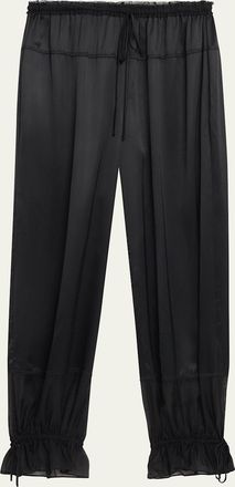 Ulla Johnson Camile Silk Drawstring Pants