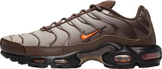 Nike AIR MAX PLUS BAROQUE BROWN, Baroque Brown/Khaki/Black/Safety Orange, 10.5 UK