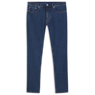 HUGO BOSS Blue skinny-fit jeans in stretch denim