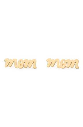 Kate Spade New York mom stud earrings in Gold at Nordstrom