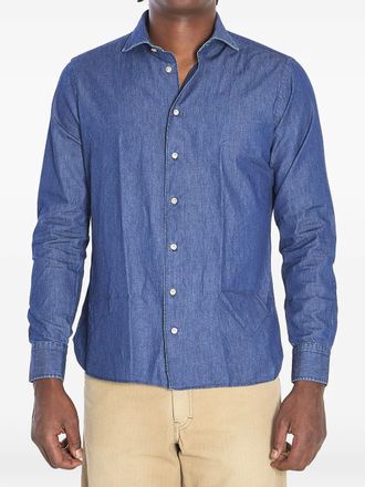 Borriello Camicia denim Marechiaro - Blu