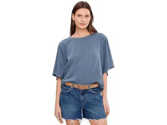 Free People We The Free Next Level T-Shirts Womens Clothing Night Shadow : LG (Womens 12-14), Cotton