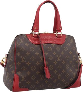 Louis Vuitton Retiro Monogram Canvas Brown Canvas Handbag (Pre-Owned)