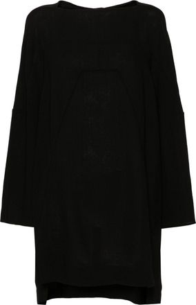 Rick Owens Phleg Mini virgin wool blouse - women - Virgin Wool - 42 - Black