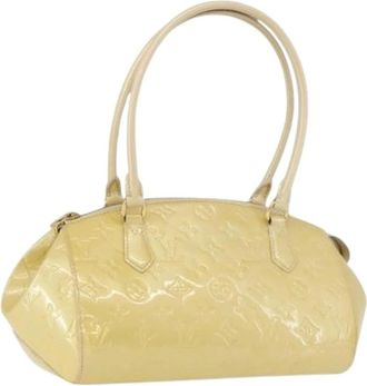Louis Vuitton Pre-owned Handbags, female, Beige, Size: ONE SIZE Pre-owned Vintage Handbag