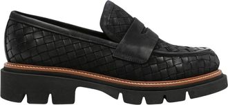 Sergio Moretti Instappers - Dames - Loafers - Zwart - 41 EU - Leer - Schoenen