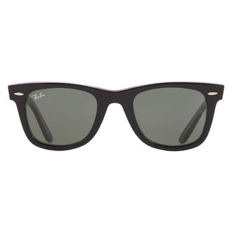 Ray-Ban Wayfarer Green Square Unisex Sunglasses RB2140 129431 50