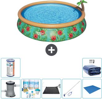 Bestway Piscina Bestway Fast Set Redonda - 457x84 Cm - 8-piezas S21468