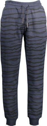 Cavalli Blu Katoenen Heren Trainingsbroek