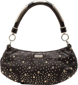Burberry Pre-owned Burberry Studded Calfskin Cadet Satchel Ladies HSHHT3XQKQBR7BYA