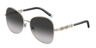 Tiffany & Co. TF3086 61663C Womens Sunglasses Gold Size 57