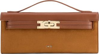 JW PEI Bria Faux Suede Top Handle Bag in Brown at Nordstrom