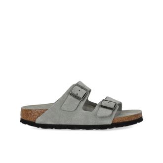 Birkenstock Arizona Soft Footbed Narrow Fit - Dames - Sandalen - Groen - 40 EU - Su&egrave;de - Schoenen