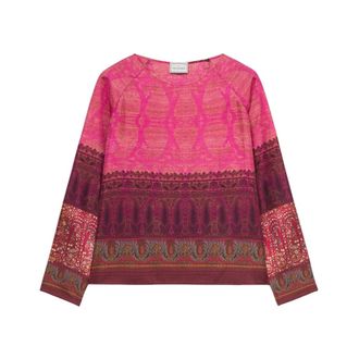 Pierre-Louis Mascia Dames, Blouses & Shirts, Roze, Maat: XS Zijde
