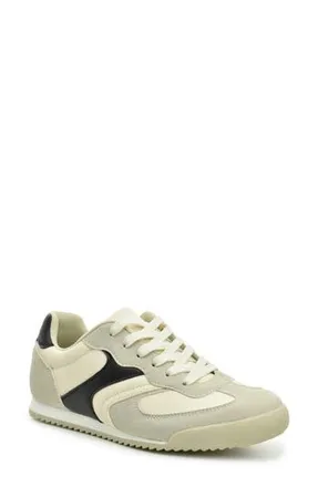 Nicole Miller Low Top Sport Sneaker in Beige Black at Nordstrom Rack, Size 6
