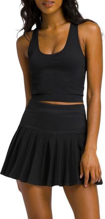 Wilson Midtown Pleated Tennis Skort in Black at Nordstrom, Size X-Small