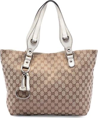 Gucci Pre-owned Gucci Medium GG Canvas Icon Bit Tote Ladies XPRBVE9MHSZ4FGN7
