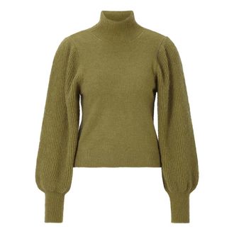 Rich & Royal Maglione Girocollo Oversize - - Knitwear - Donna - Verde - L