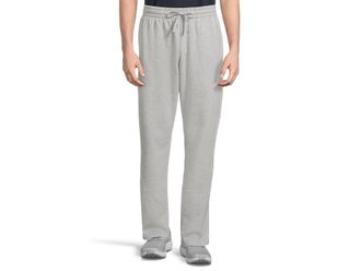 Under Armour Rival Fleece Pants Mens Casual Pants Mod Gray Light Heather/White : 4XL, Cotton/Polyester