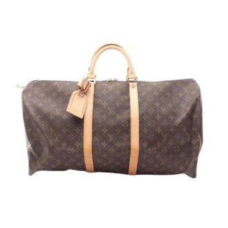 Louis Vuitton Vintage Weekend Bags, unisex, Brown, ONE SIZE, Pre-owned Canvas Weekend Bag