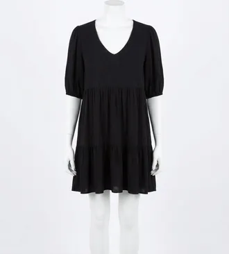 Z Supply Ryker Mini Dress In Black
