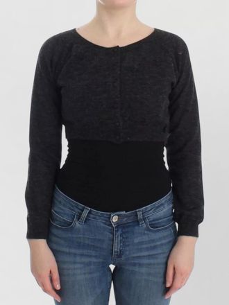 Ermanno Scervino wool knit cropped cardigan