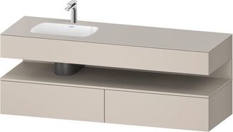 Duravit Duravit Qatego Lavabo Encastrado Con Base De Lavabo Consola