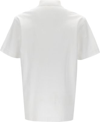 Givenchy Mens White Cotton Polo Shirt