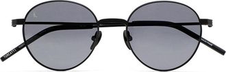 Kaleos Turcatti Titanium C2 Mens Sunglasses Black Size 51