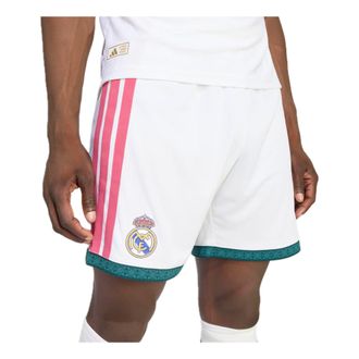 adidas Real Madrid 26/27 Home Shorts Asia Sizing White JZ7214