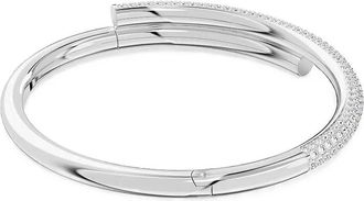 Swarovski Bracciale rigido Dextera con cristalli - Argento