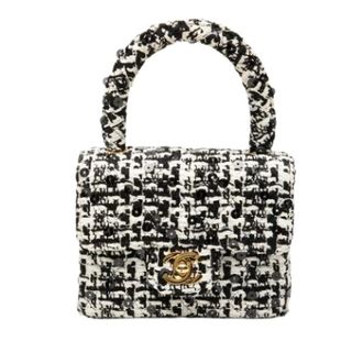 Chanel Pre-owned Vintage Mini Tas - Dames - Pre-owned - Veelkleurig - Maat: ONE Size Tweed