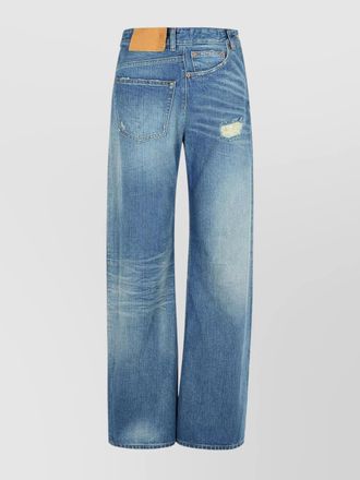 Maison Margiela reverse wide leg denim jeans