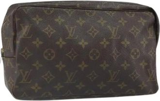 Louis Vuitton Pre-owned Clutches, female, Brown, Size: ONE SIZE Pre-owned Canvas Clutch