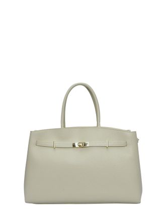 Anna Luchini Beige Rundleer Tas