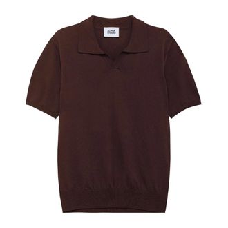 Alpha Industries Alpha Industries, Polo Shirts, male, Brown, Size: L P26 Polo Shirt