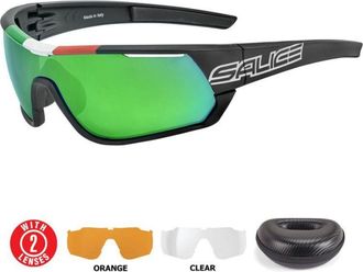 Salice 016 ITA RWP Polarized 071 CL RWRAD Mens Sunglasses Black Size 134