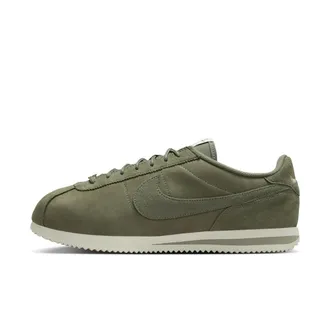 Nike Mens Cortez Premium Shoes in Green | HV4456-300